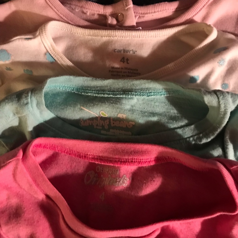 Bundle of Four long sleeve shirts